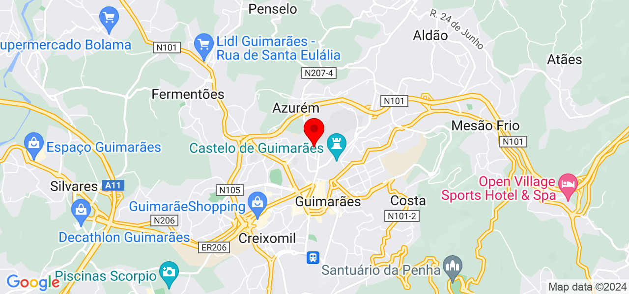 Andr&eacute; Figueira | Designer - Braga - Guimarães - Mapa