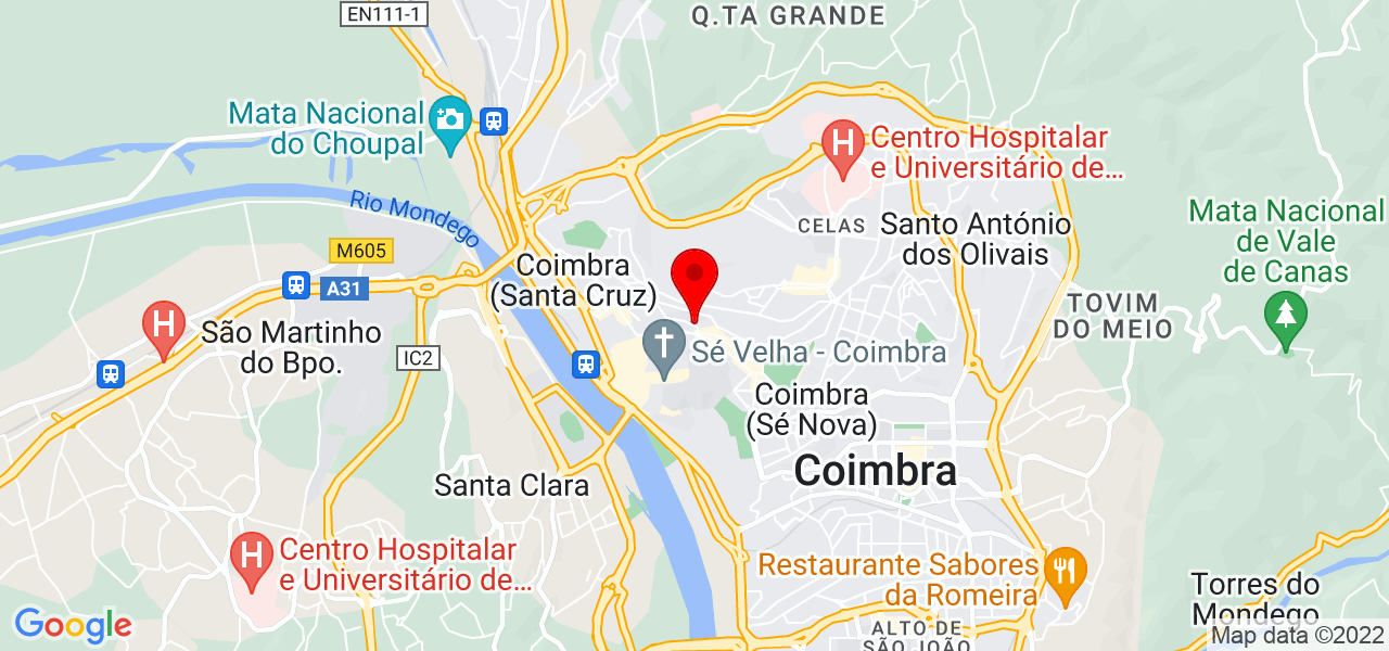 Bruna Gaspar Fotografia - Coimbra - Coimbra - Mapa