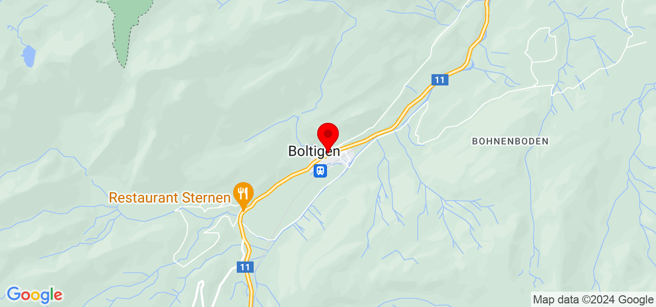 Engineer Jose da Conceicao Ventura - Bern - Boltigen - Karte
