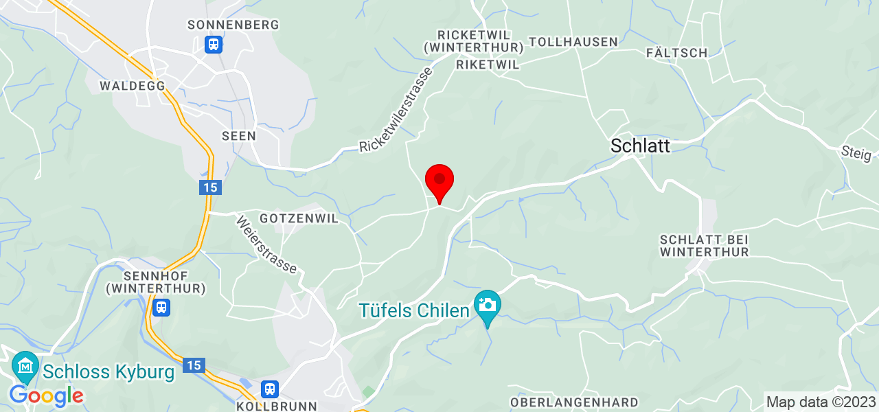 Mein Tüftler - Zürich - Winterthur - Karte