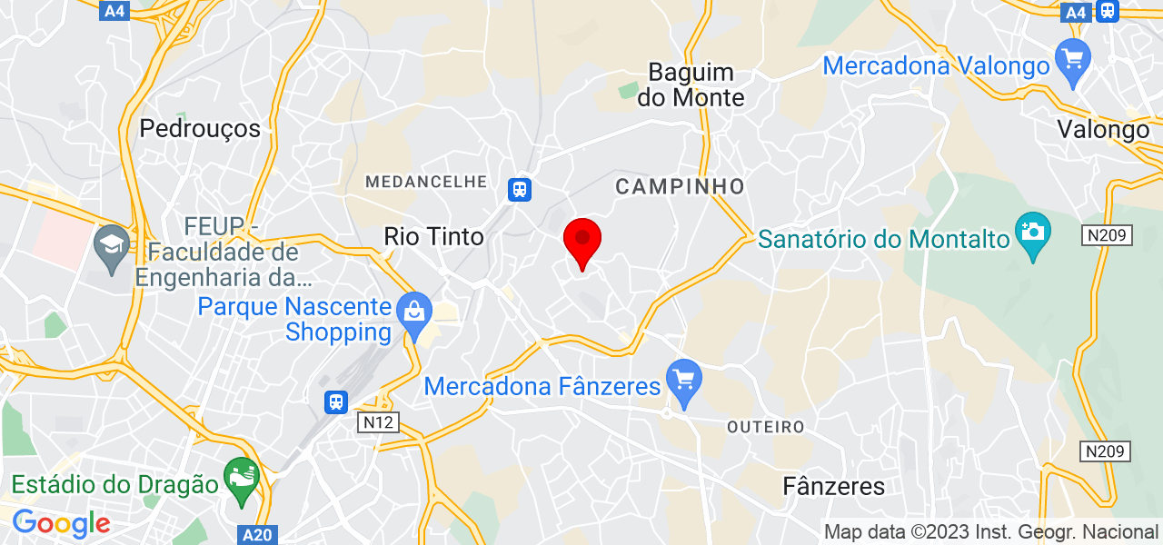 DJ KO.DE - Porto - Gondomar - Mapa