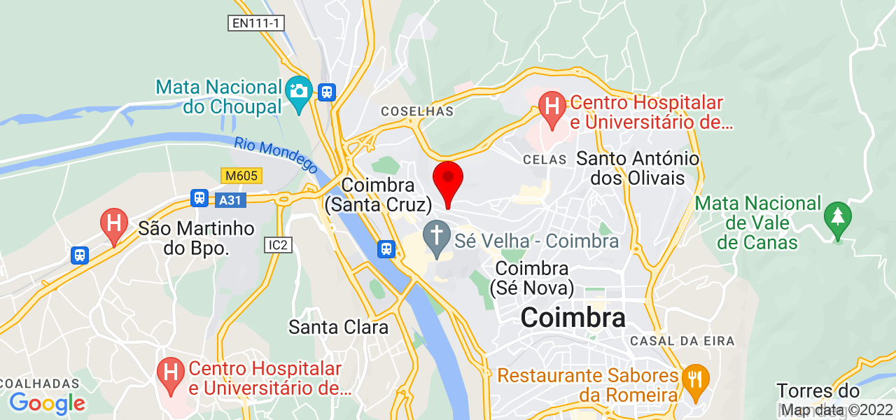 Maria do Socorro Nascimento - Coimbra - Coimbra - Mapa