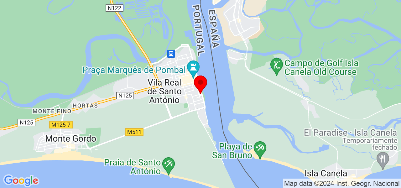 T E R E S A  P A L M A | ENEACOACH - Faro - Vila Real de Santo António - Mapa