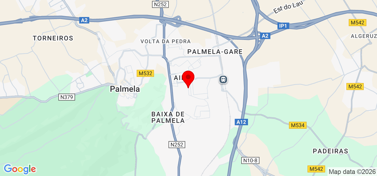 JPS Produções - Setúbal - Palmela - Mapa