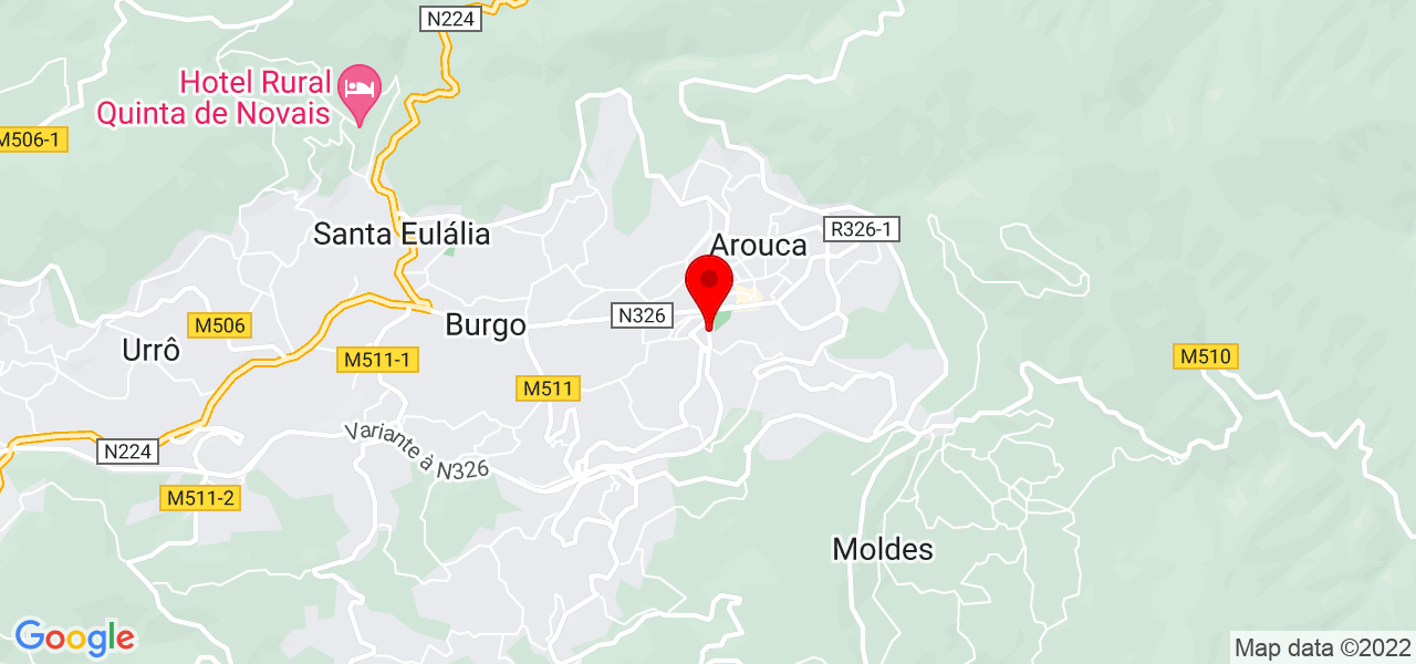 José Ferreira - Aveiro - Arouca - Karte