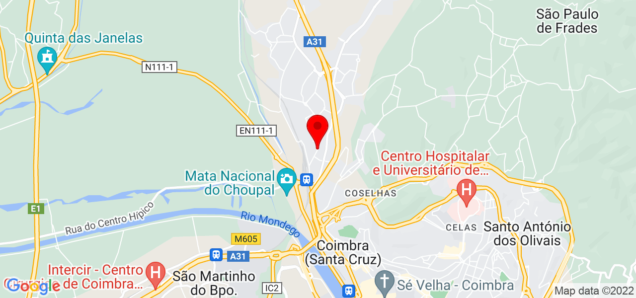 Ercilia Ramos - Coimbra - Coimbra - Mapa