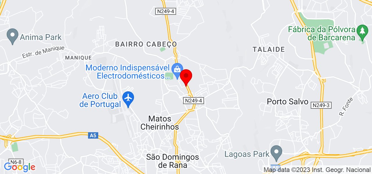 Camila Maciel - Lisboa - Cascais - Mapa