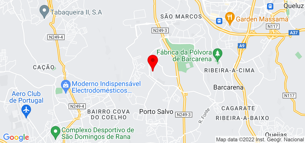 Manuela Restrepo Jimenez - Lisboa - Oeiras - Mapa