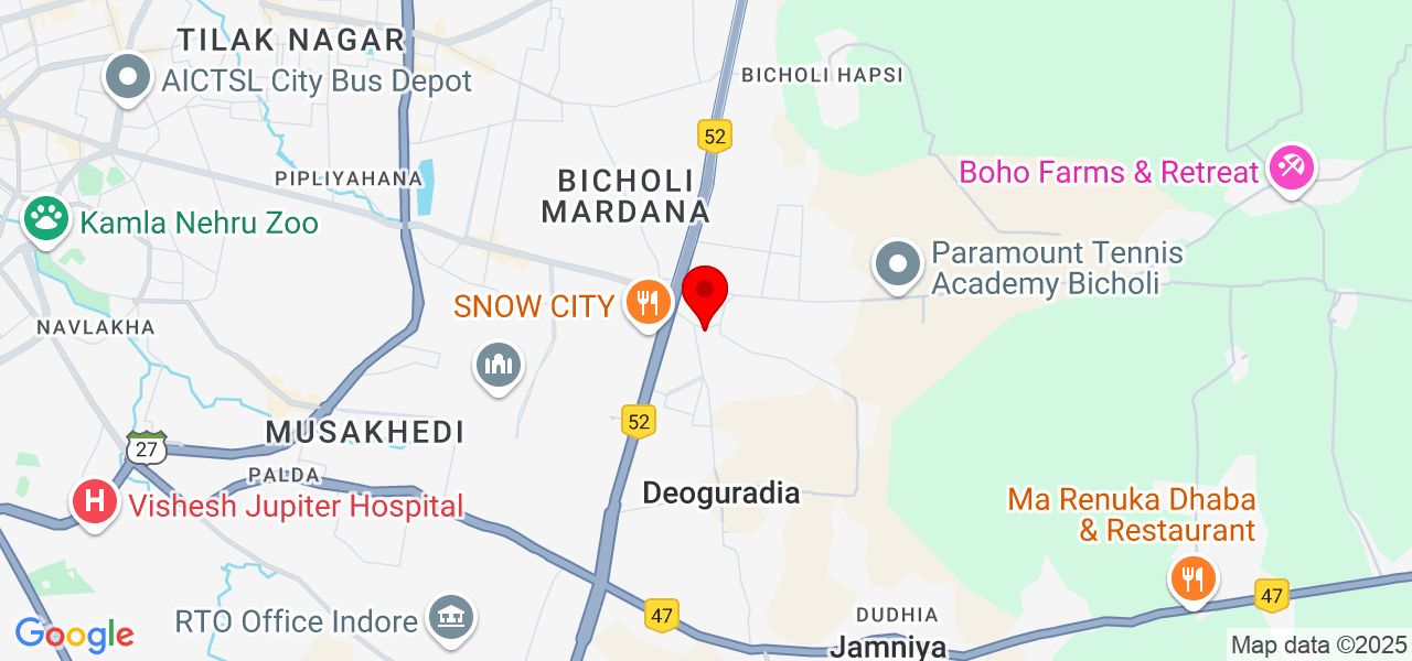 Indira Securities Pvt. Ltd. - Indore - Indore - Map