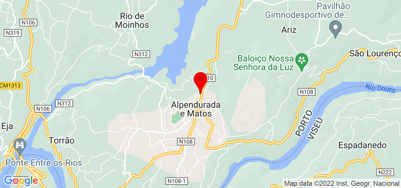 AMD manuten&ccedil;&otilde;es prediais e residencial - Porto - Marco de Canaveses - Mapa