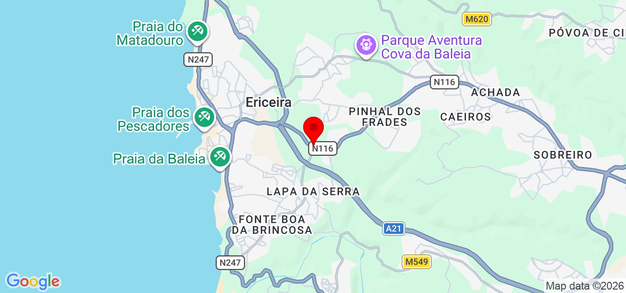 Birgit Pereira Coaching - Lisboa - Mafra - Mapa