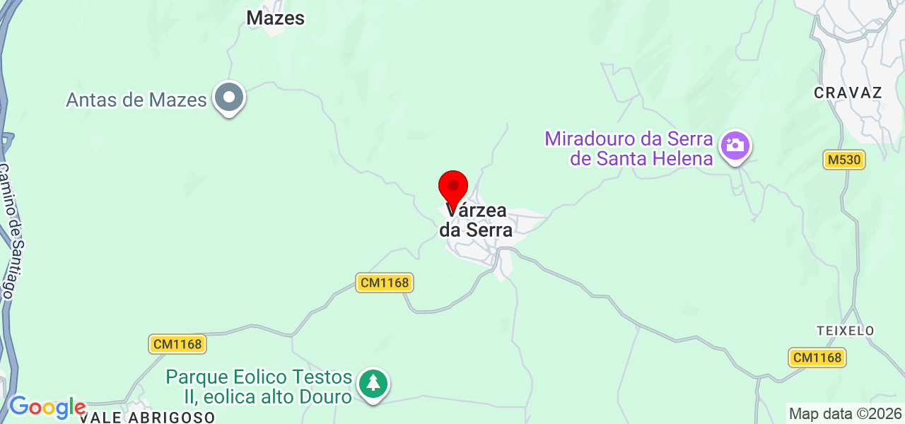 Paulo Rodrigues | LusitanOvski - Viseu - Tarouca - Mapa