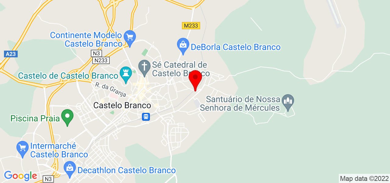 Cristina Seco - Castelo Branco - Castelo Branco - Mapa