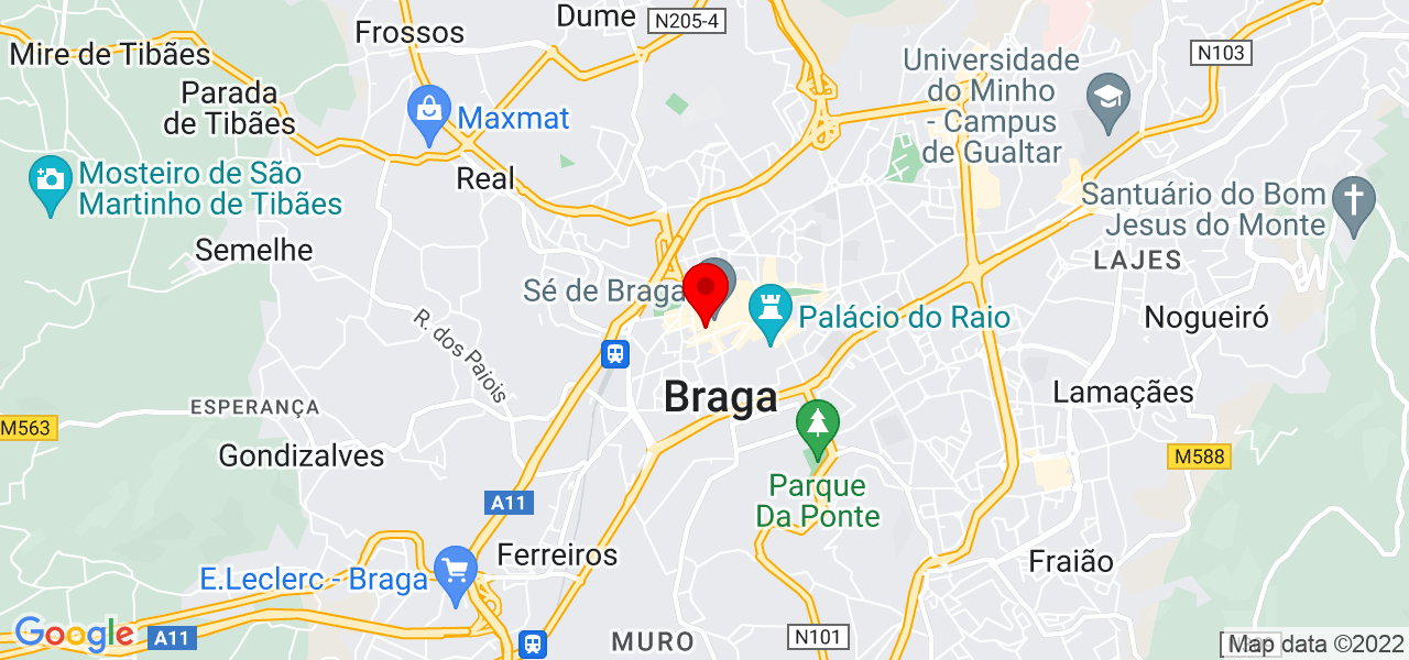 JulianaGazel - Braga - Braga - Mapa