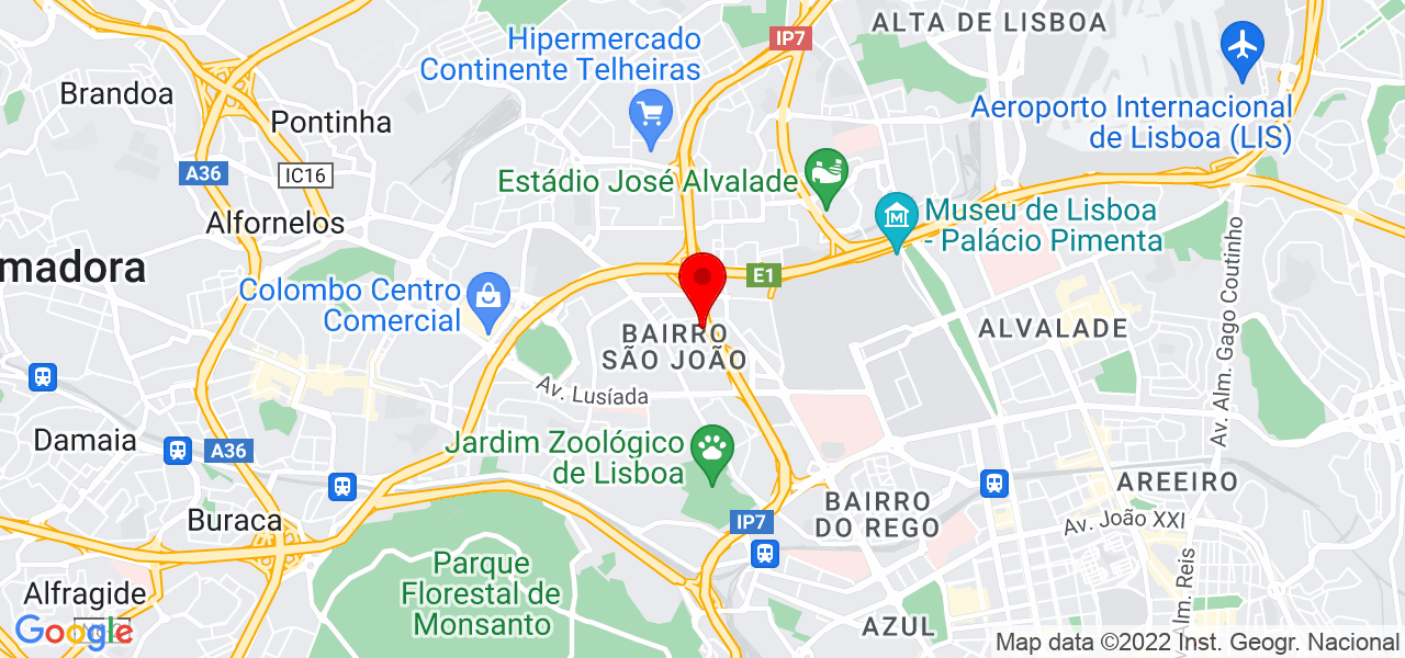 Telma Mendes - Lisboa - Lisboa - Mapa