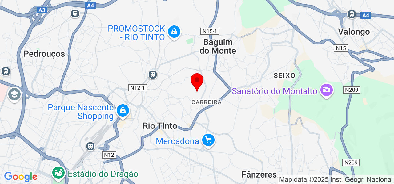 Suite24 - Porto - Gondomar - Karte