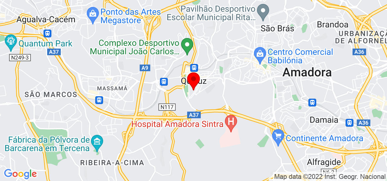 sara correia - Lisboa - Sintra - Mapa