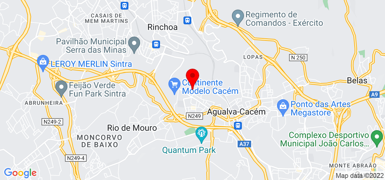 Gracelina - Lisboa - Sintra - Mapa