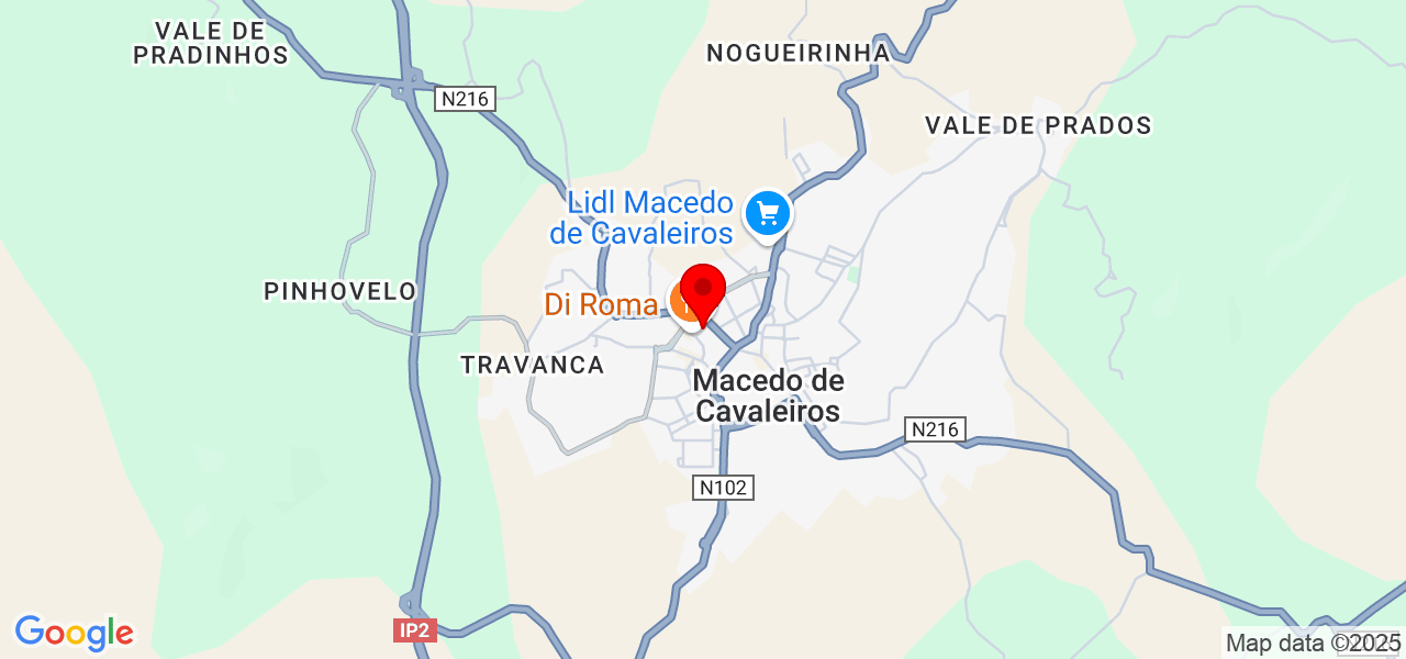 Eco Solution - Bragança - Macedo de Cavaleiros - Mapa