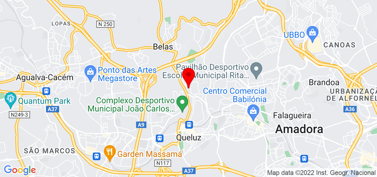 Decora - Lisboa - Sintra - Mapa