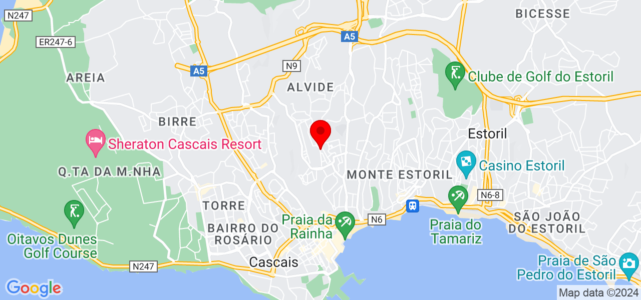 Mikaellen - Lisboa - Cascais - Mapa