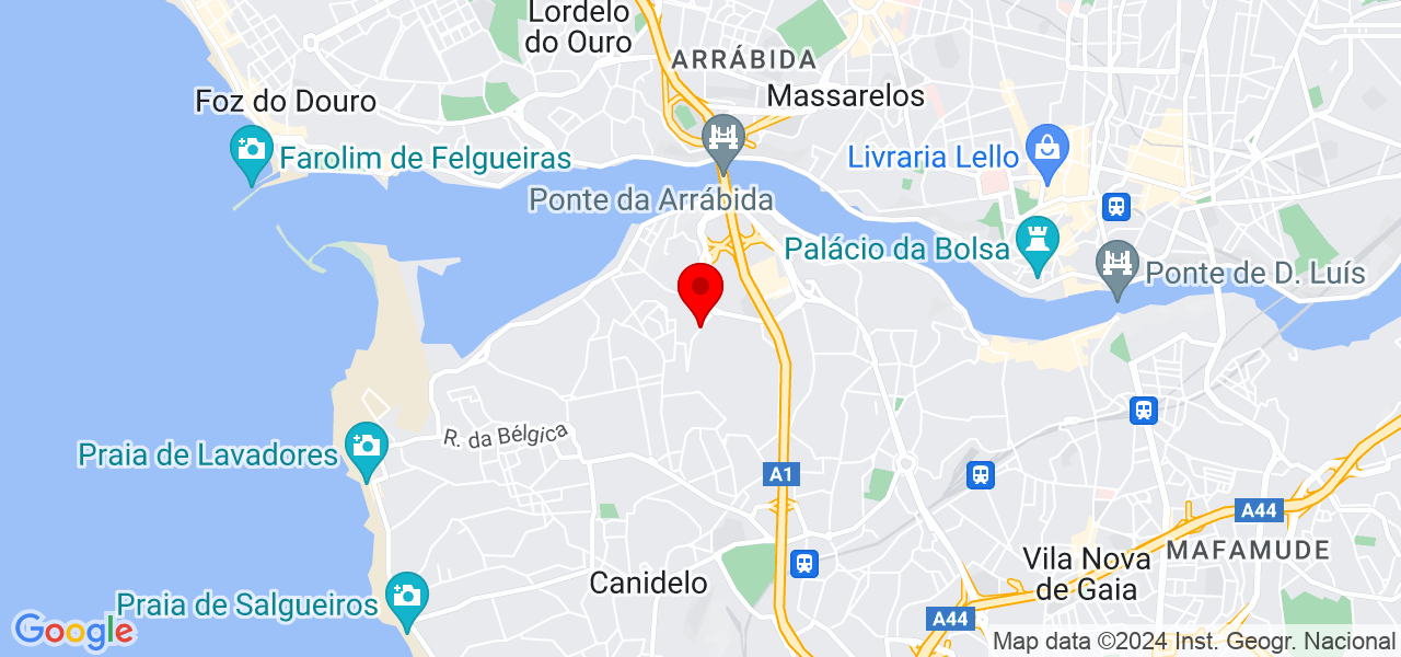 Vitor Sarmento - Porto - Vila Nova de Gaia - Mapa