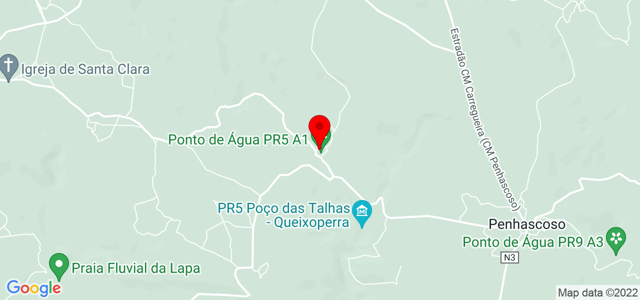 F&aacute;bio Rosa - Santarém - Mação - Mapa
