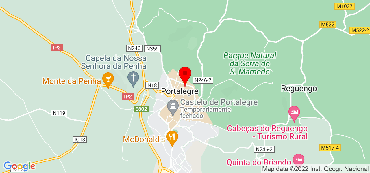 M&aacute;rio Rui Batista Marques - Portalegre - Portalegre - Mapa