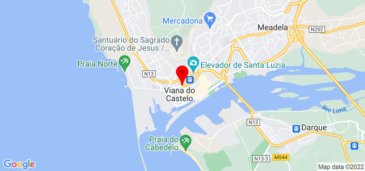 Pedro Martins - Viana do Castelo - Viana do Castelo - Map