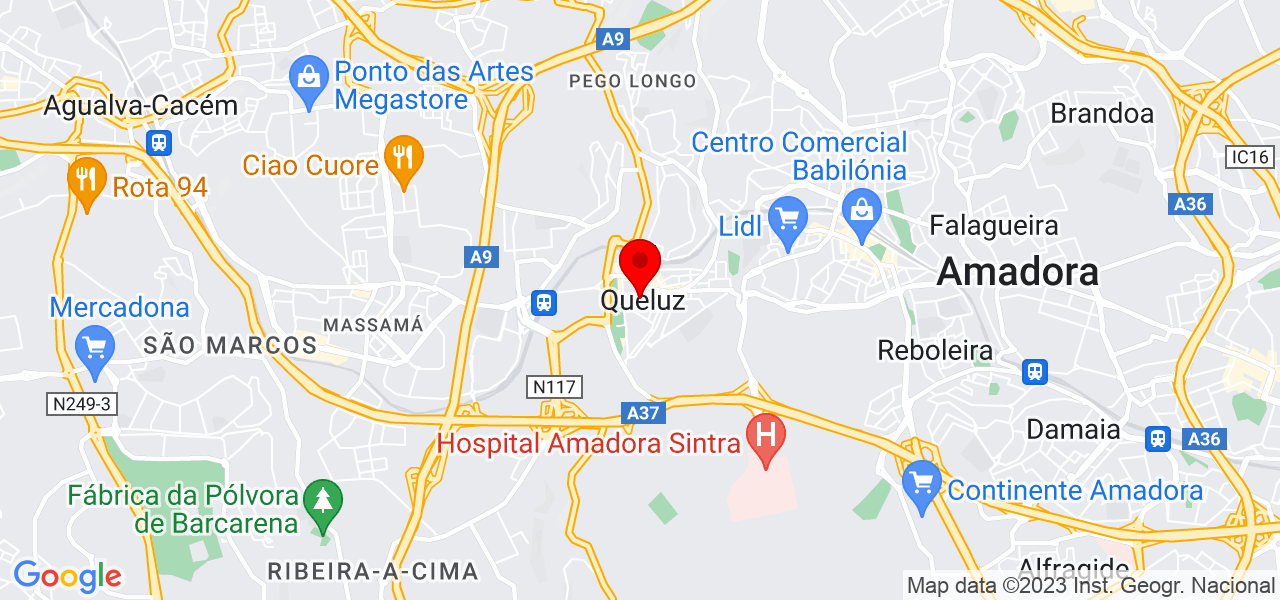 Danilson - Lisboa - Sintra - Mapa