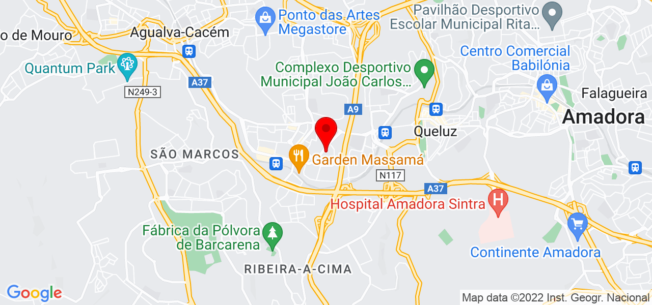 Manequim RC - Costuras - Lisboa - Sintra - Mapa