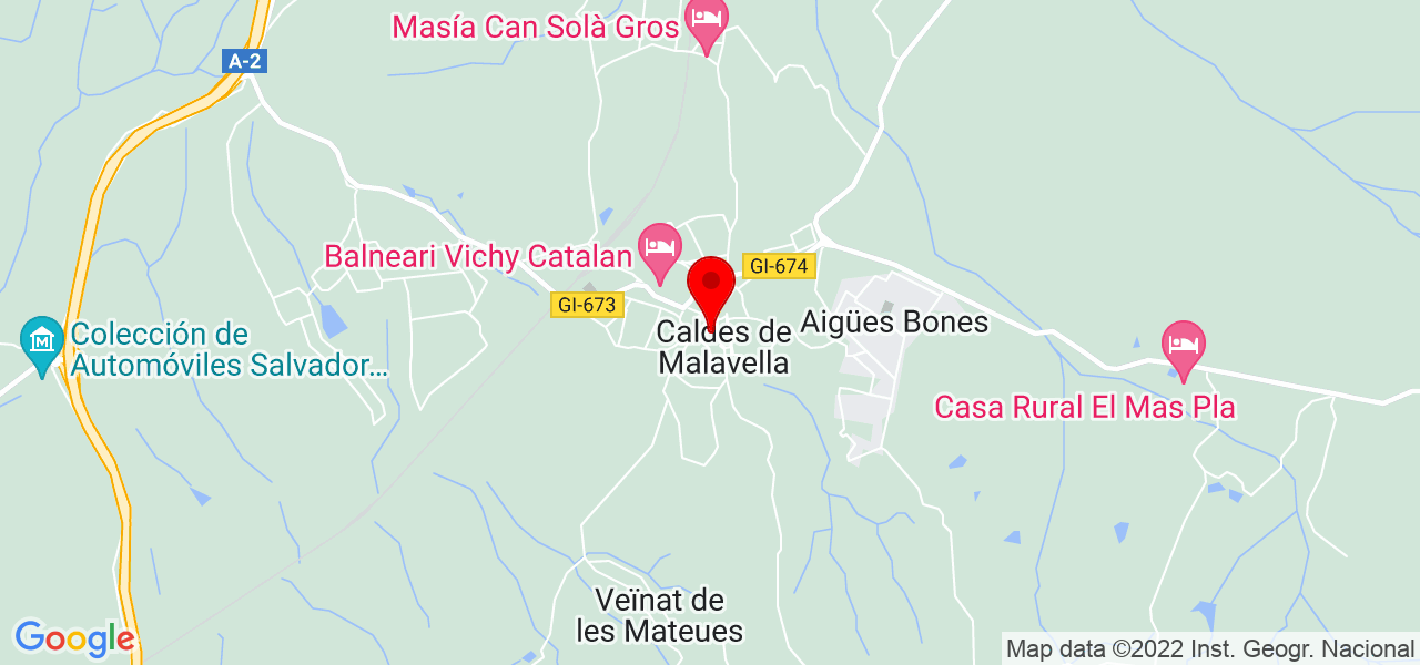 Dani Anglarill - Cataluña - Caldes de Malavella - Mapa