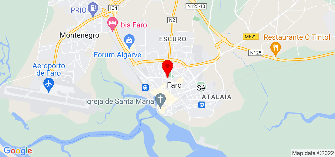 Serra Ribeiro photography - Faro - Faro - Mapa