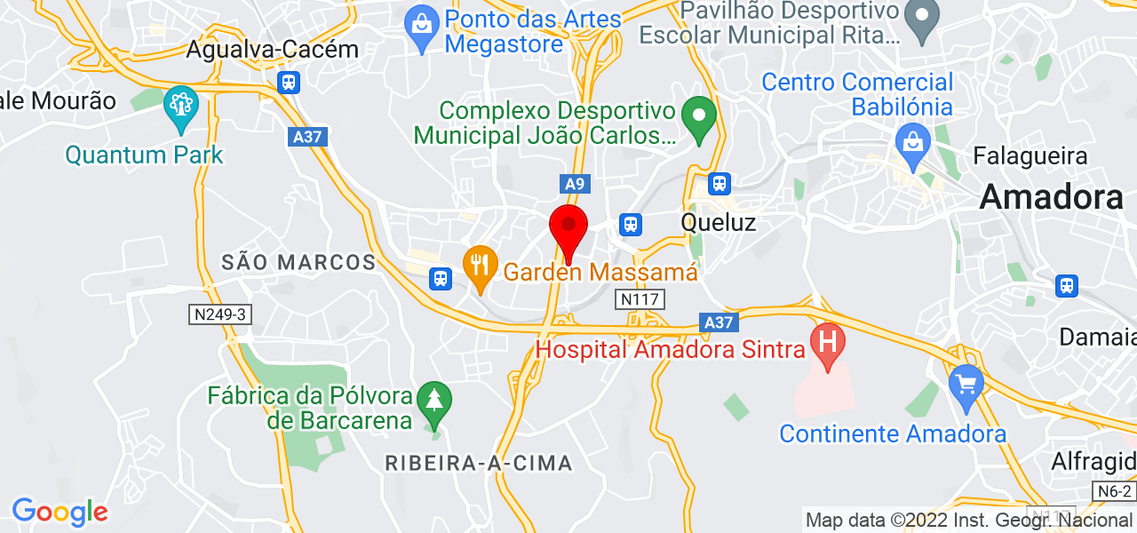 Inês Salvador - Lisboa - Sintra - Mapa