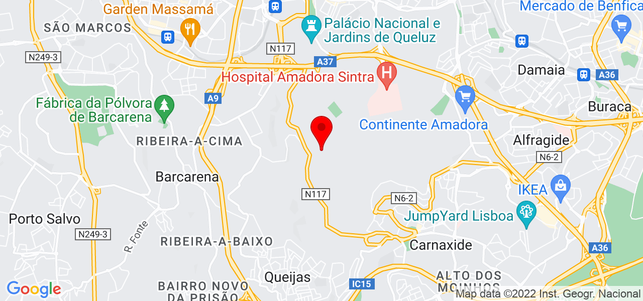 MULTILUK - Lisboa - Amadora - Mapa