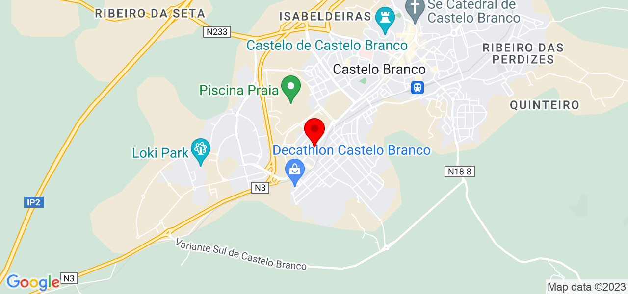 Paulo Jorge - Castelo Branco - Castelo Branco - Mapa