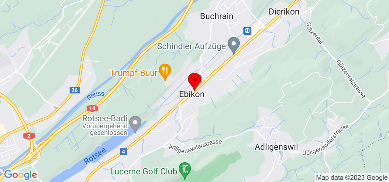 Nuria Justi - Luzern - Ebikon - Karte