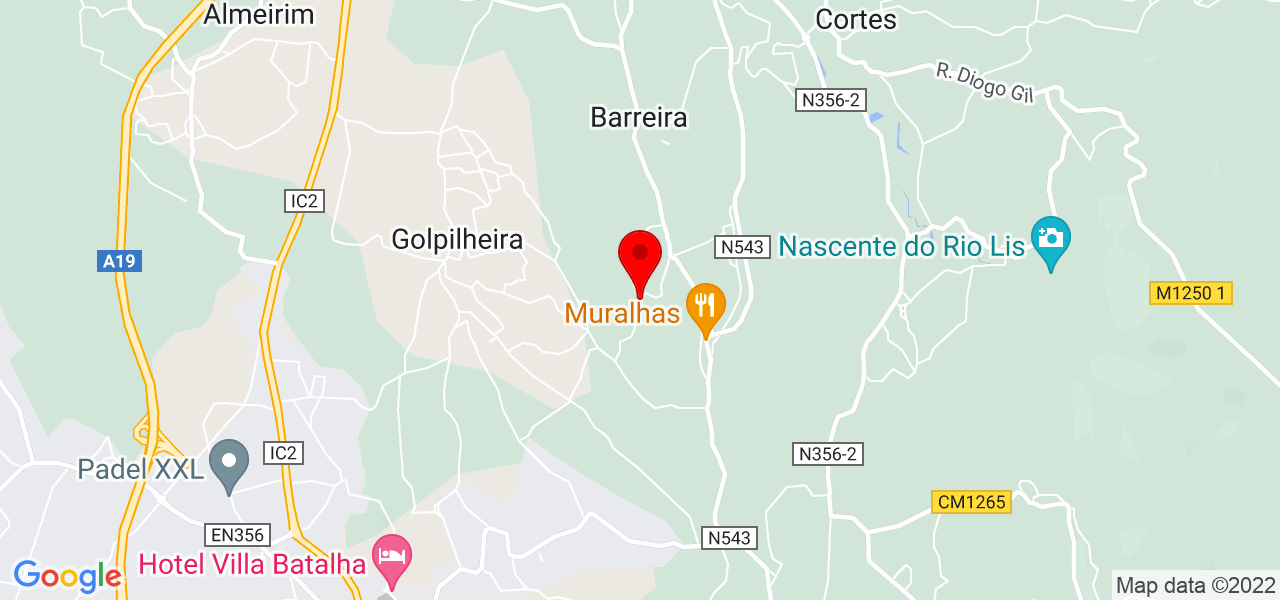 Toasty - Leiria - Leiria - Mapa