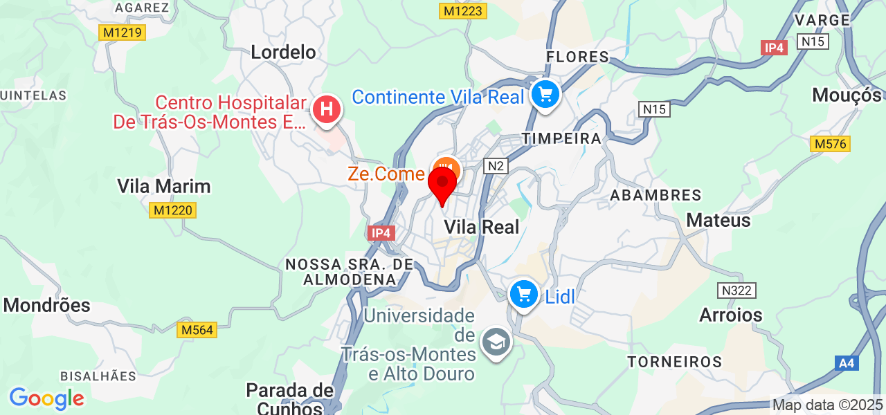 Pamella Guimarães - Vila Real - Vila Real - Karte
