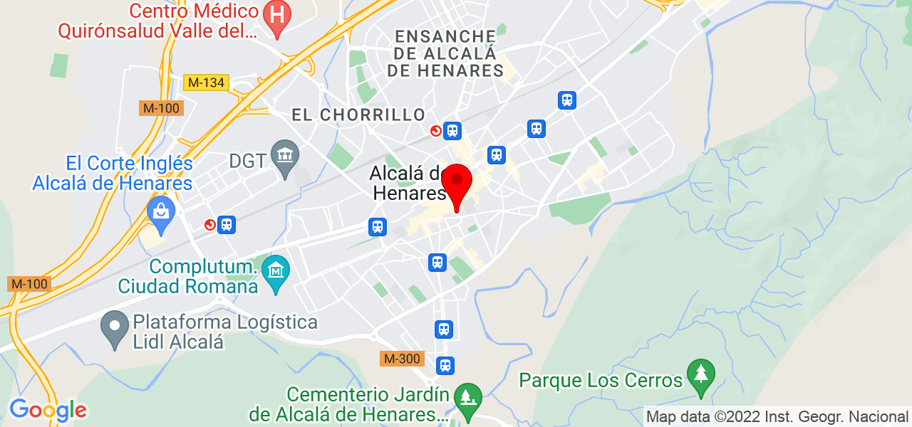 BORJA - Comunidad de Madrid - Alcalá de Henares - Mapa