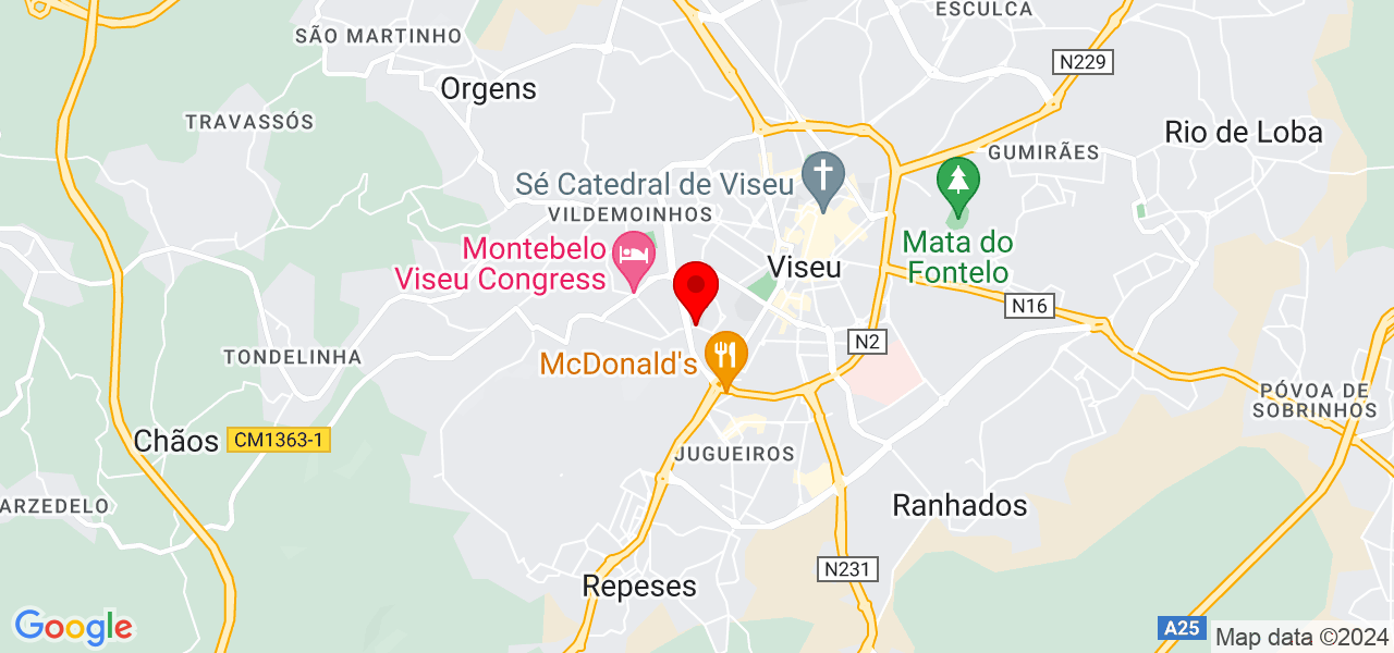 Marcus Souza - Viseu - Viseu - Map