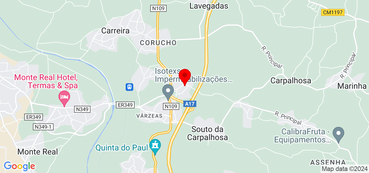 onda da cigarra lda - Leiria - Leiria - Karte