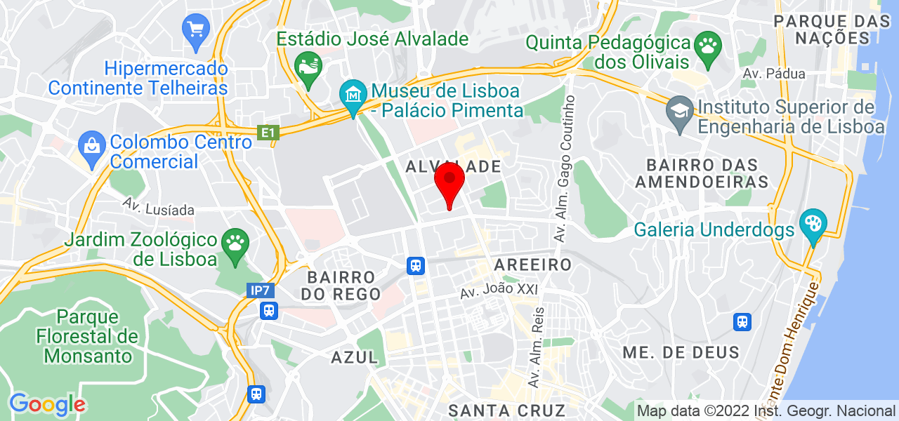 Victor Reich Rosa - Lisboa - Lisboa - Mapa