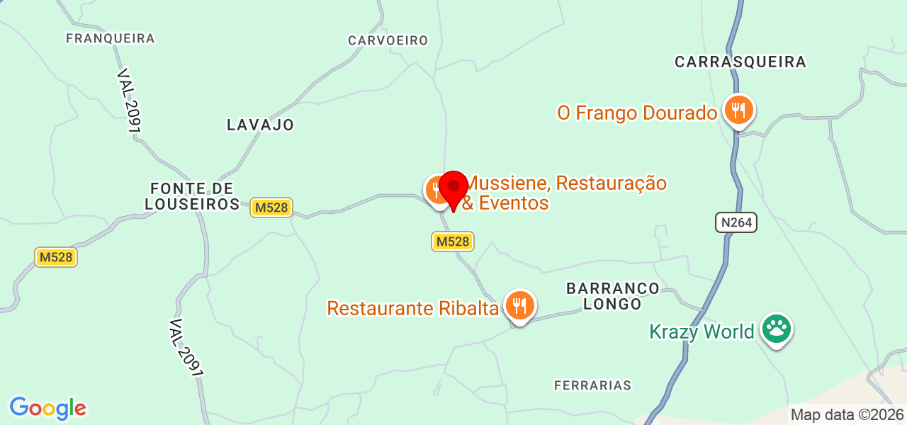Liene - Faro - Silves - Carte