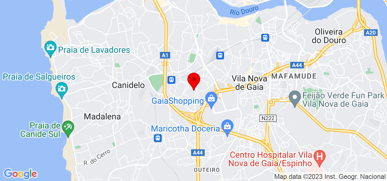 Bicalho Servi&ccedil;os - Porto - Vila Nova de Gaia - Mapa