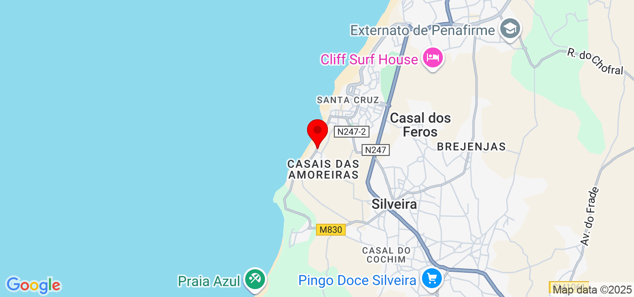 RF remodelação e construção de casas e jardins - Lisboa - Torres Vedras - Mapa