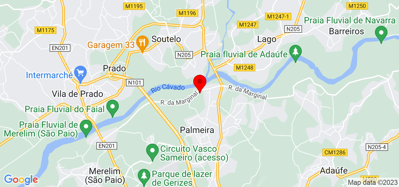 Pollyanna Araujo - Braga - Braga - Mapa