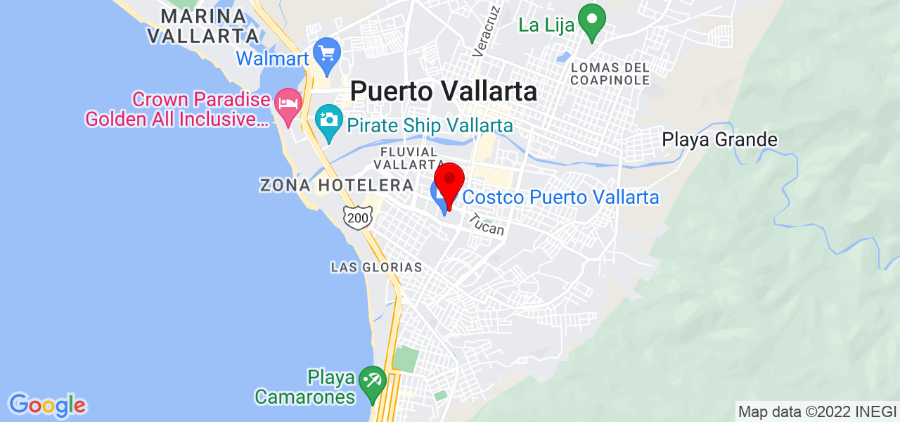 Mares - Jalisco - Puerto Vallarta - Mapa