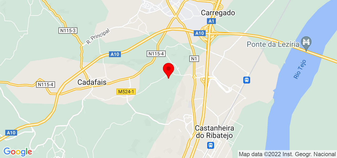Renato Silva - Lisboa - Vila Franca de Xira - Mapa