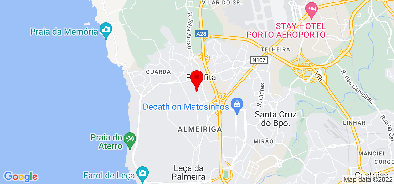 Rafael Jorge Antunes Soares - Porto - Matosinhos - Mapa